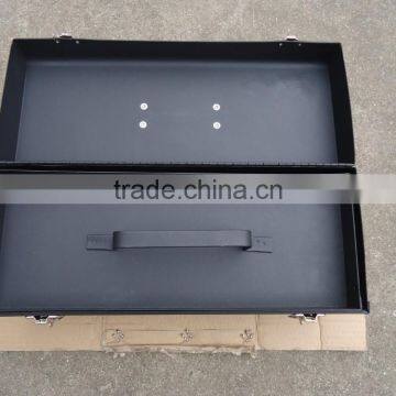 Top High Quality Steel Tool Kit Box With a Tray Inside photo-4