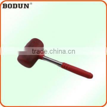 H3005 Steel handle rubber mallet hammer