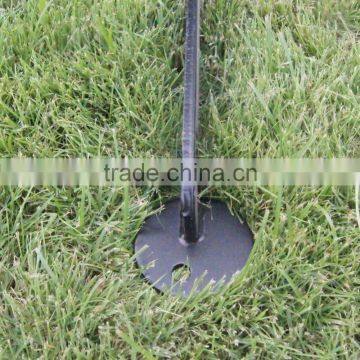 Patio Garden Assembled C Frame Durable Black Hammock Chair Stand photo-5