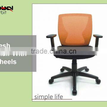Hot Sale High Quality Office Mesh Chair, Armrest Chair With Wheels photo-5