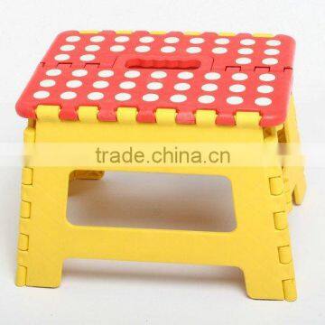 OUTDOOR Small and Exquisite Garden Plastic Folding Stool for Camper