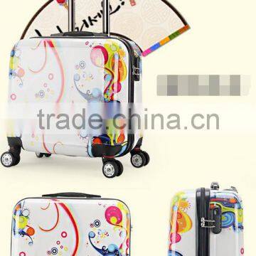 Printed Trolley Luggage Suitcase Laptop Trolley Case Cabin Luggage photo-4
