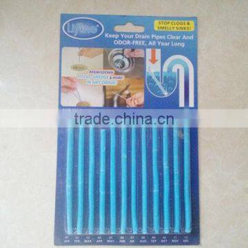 12 Pack Sani Cleaing Sticks For Keep Your Drains Pipes Clear and Odor-Free Gadgets photo-5