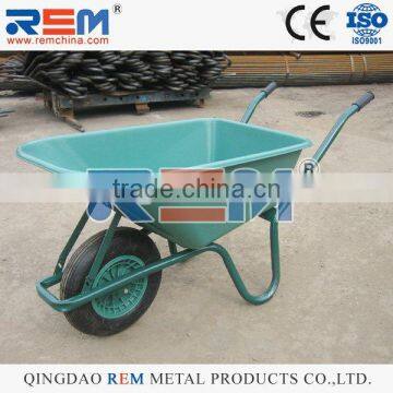 General purpose plastic tub wheelbarrow with a 90 litre / 120kg load capacity