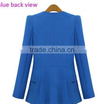 2016 Wholesale Slim Leisure Ladies Blazers Designs for Women photo-2