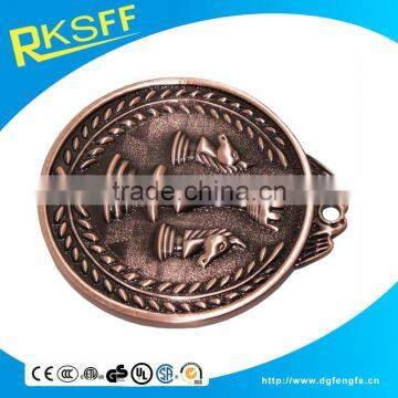 High Quality Promotional Plating Billiards Metal Medal photo-5
