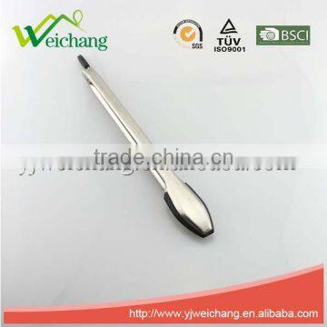 WCJ669 Premium Utility Stainless Steel With Tpr Food Tongs BBQ Tongs Hot Sale photo-3