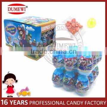 Mario Plastic Surprise Candy Toy Eggs