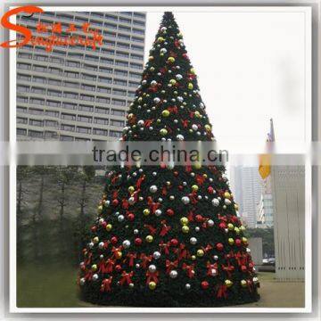 2015 China Cheap Styrofoam Cone Christmas Tree Spiral Christmas Tree Artificial Christmas Tree Snowing photo-2