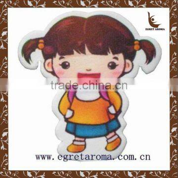 Customized Size and Shape Factory Price Cotton Paper Air Freshener Custom Hanging Air Freshener photo-3