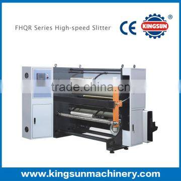 China best quality high speed plastic film slitting machine