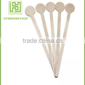 Odorless Birch Wooden Coffee Stirrer Sticks