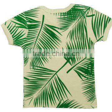 100% Organic Cotton Wholesale Short Sleeve Plain With Printed t Shirt for Babies and New Style Single Jersey Baby T-shirts photo-2