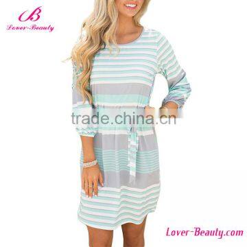 Drop Shipping Fashion Designer One Piece Lady Dress photo-4