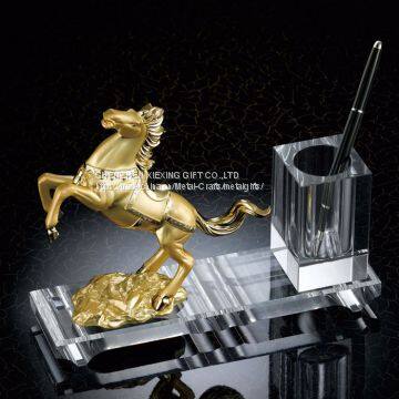 Custom Design High Quality Metal Dragon Trophy With Crystal photo-3