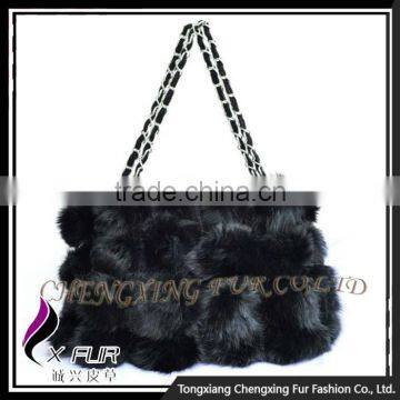 CX-H-11C Women Handbags Genuine Rabbit Fur Women Bags