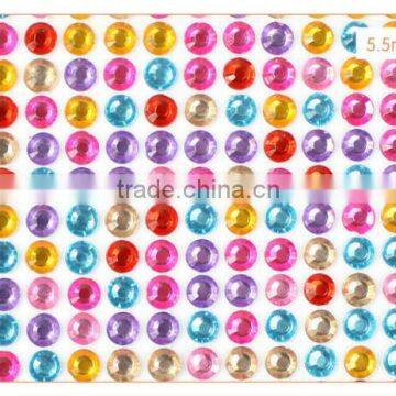2017 Customized Crystal Diamond Acrylic Sticker Rhinestone Sticker photo-2