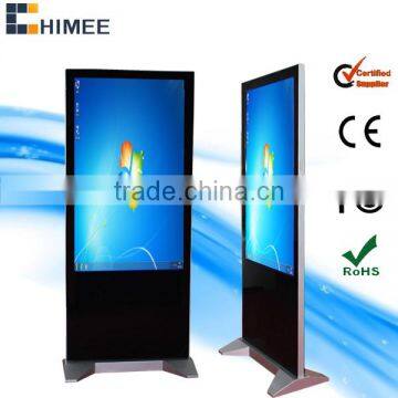 Vertical LCD with Network double sided touch screen Kiosk