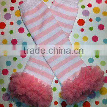 Baby Stripe Knitting Leg Warmers For Kids Girls Leg Warmers photo-2