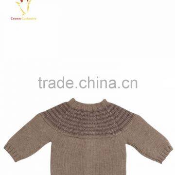 Cashmere Wool Knitting Pattern Children Cardigan photo-3
