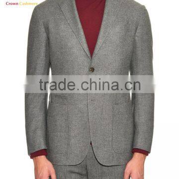 2016 Design Man Business Suit 100% Wool Spring / Autumn Clothes photo-2