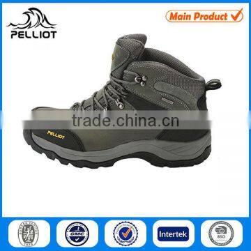 2016 Fashion Leather Mountain Outdoor Men Hiking Shoe photo-4