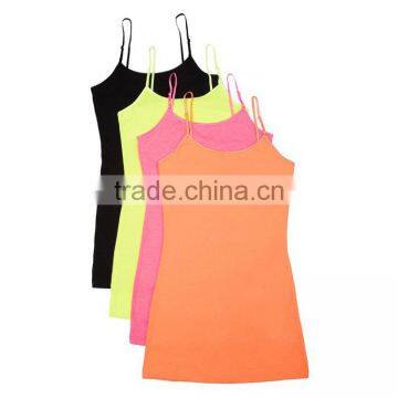 Fashion Designer Custom Women Wholesale Seamless Plain White Tank Top photo-5