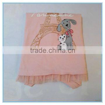 OEM 100% Cotton Children Girls Long Sleeve Shirt, Girls t Shirts With Printing photo-6