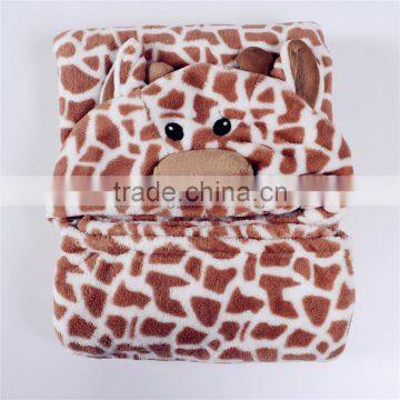 Wholesale Polyester Winter at Home Heated Blanket Print Sheet Set Super Comfy Knit Jacquard Appliqued Plush Pillow Blanket Scarf photo-2