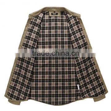 Latest Design for Mens Pilot Shirt Double Epaulets Double Pockets photo-3