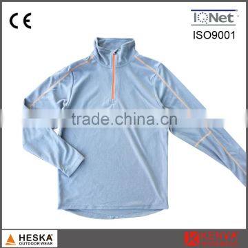Custom Mens Outdoor Coat Blank Light Cheap Sweat Fleece Jacket photo-3