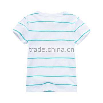 Wholesale Summer Cotton Priting Kids Girl Short Sleeve t Shirts photo-2