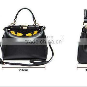 Genuine Ladies Fashionable Monster Leather Mini Handbag photo-6