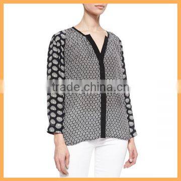 Ladies Long Sleeve Tunic Top