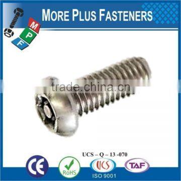 Made in Taiwan Button Head Torx Tamper Cap Screw photo-2