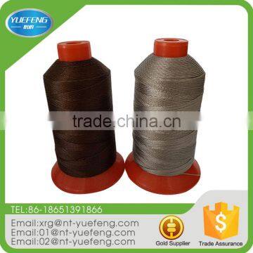 Cheap Durability Good Elasticity 100%Polyester Raw Material Sewing Thread