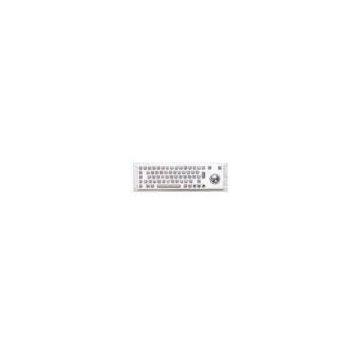 IP65 Industrial cherry keyswitch kiosk keyboard with trackball MKB-63CA-TB