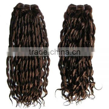 Spiral curly hair weft/ hair weave extensions