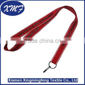 hot sale event promotion duplex screen printing polyester lanyard