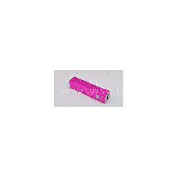 2600mah Colorful USB Portable Phone Charger For Smart Mobile Phones