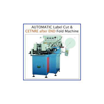 Automatic Label cutting and folding machine