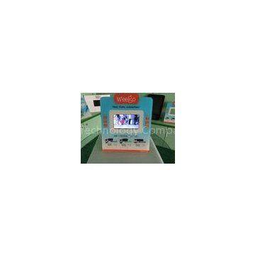 7 Inch Calender / Clock UV Printed POS Advertising Display With Video Auto Play
