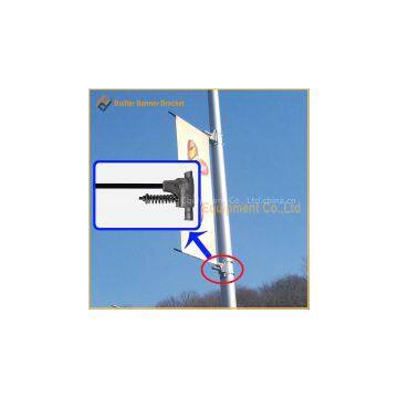 Metal Street Light Pole Advertising Banner Hanger