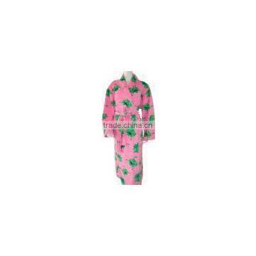 2014 Xinbo super soft cheap adults coral fleece bathrobe