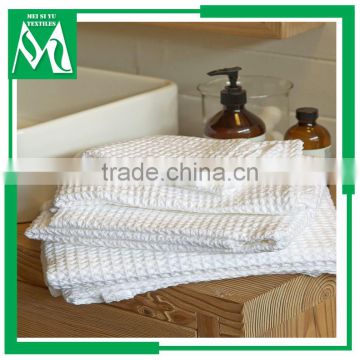 plain waffle weave bath face hand towel pique blanket