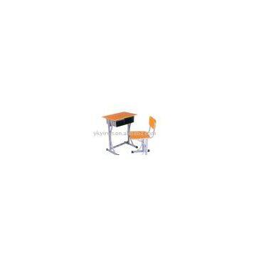 school desk & chair,desk and chair,school furniture