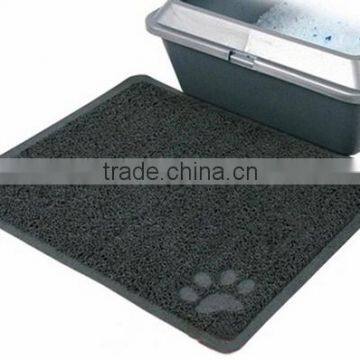 Hot Sales PVC Coil Kitty Litter Mat, PVC Pet Mats With Various Shapes photo-2