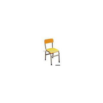 wooden student chairs