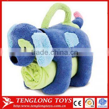 Birthday gift for kids stuffed animal with blanket