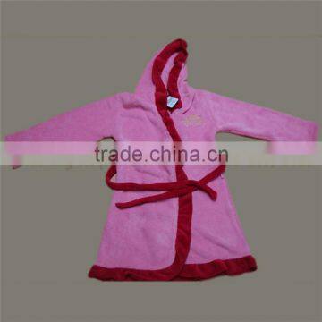 Kimo Japanese Style Bathrobe, Fleece hood Robe from Hangzhou,Shaoxing